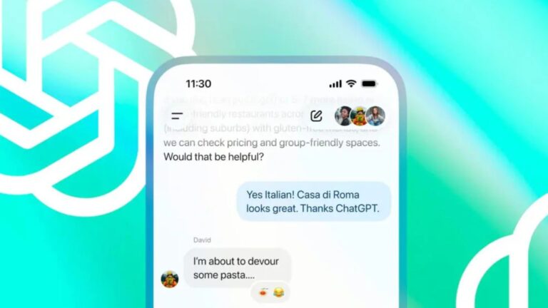 ChatGPT estrena chats grupales para planificar en equipo