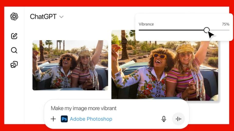 Adobe Express, Photoshop y Acrobat se integran en ChatGPT
